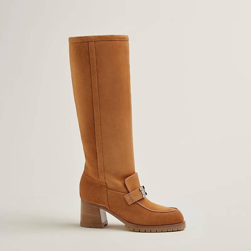 Giày Hermes Folie 60 Boot Nữ Nâu